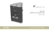 Battery Truss Light LED BTL-30 foco LED · 2018-08-25 · BTL-30 Battery Truss Light LED foco LED manual de instrucciones. Musikhaus Thomann Thomann GmbH Hans-Thomann-Straße 1 96138