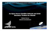 An Open Source Satellite Attitude and Orbit Simulator ...val/projetos/propat/carrara_DINAME2015.pdf · An Open Source Satellite Attitude and Orbit Simulator Toolbox for Matlab DINAME2015
