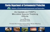 An Update on FDEP’s Microbial Source Tracking Efforts€¦ · An Update on FDEP’s Microbial Source Tracking Efforts . by David Whiting December 2016 ... Human Wastewater Tracers