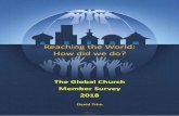 Reaching the World: How did we do? - Home - Online Archivesdocuments.adventistarchives.org... · Reaching the World: How did we do? The Global Church Member Survey 2018 David Trim...