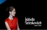 ABOUT A DATE - Isabelle Seleskovitchisabelle-seleskovitch.com/.../01/plaquette-AboutADate.pdf · 2019-01-08 · de l’American Songbook avec des compositions originales de la chanteuse,