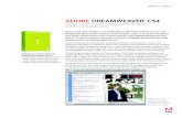 Adobe Dreamweaver CS4 What's New - a248.e.akamai.neta248.e.akamai.net/.../images/pdf/adobe_dreamweaver_cs4_whatsne… · Adobe Dreamweaver CS4 — What’s New 4 Adobe InContext Editing