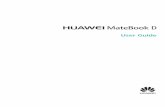 Huawei HUAWEI MateBook D User Guide-(PL … · Before using Huawei Share, check that this feature is supported on your Huawei device. Enabling Huawei Share 1 On Huawei phones, drag