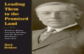 Leading Them to the Promised Land J€¦ · List of Illustrations vii Acknowledgments ix Introduction xi 1 Woodrow Wilson and Covenant Theology 1 2 The Mexican Revolution and the