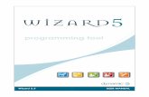 programming tool - Dynamic Controls · Wizard User Manual - Issue 2 - September 2011 7 1 Introduction to the Wizard 1.1 Features Wizard is a PC Software programming tool that: Can