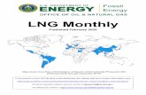 LNG Monthly - Energy.gov · o Sabine Pass (34), Corpus Christi (12), Cameron (8), Cove Point (7), Freeport (7), Elba Island (1) o 57 cargos in November 2019 o 36 cargos in December