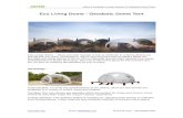 Eco Living Dome - Geodesic Dome Tent Dome Catalog 201آ  1.2أ—1.8m door is designed for dome of 4-6m