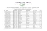 FACULTY OF BUSINESS AND ECONOMICS List-Final_UoI_2018_011218.pdf · 44 DBAM-19380 2016-2017 UPENDO THOBIAS SANGA F 45 DBA-NJM-11278 2012-2013 ZAINABU S ALICK F No. Reg.No DATE OF