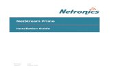 NetStream Primo Installation Guide - Netronics€¦ · NetStream Primo Installation Guide 5 India WPC Operation of the equipment is only allowed under India WPC GSR-38 for 5.8GHz