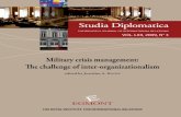 Studia Diplomatica - IES...Studia Diplomatica – Th e Brussels Journal of International Relations is published by EGMONT – Th e Royal Institute for International Relations. Founded