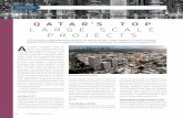 Q A T A R’S T O Ps top projects... · 2017-12-10 · Ashghal is also implementing the USD 2.7 billion Inner Doha Re-sewerage Im-plementation Strategy as well as the USD 14.6 billion