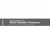 Essentials of Real Estate Finance - Affordable real estate ... In addition to Essentials of Real Estate