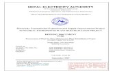 NEPAL ELECTRICITY AUTHORITY...NEPAL ELECTRICITY AUTHORITY (A Government of Nepal Undertaking) Generation Directorate Medium Generation Operation and Maintenance Department TINAU HYDROPOWER