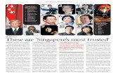 These are ‘Singapore’s most trusted’These are ‘Singapore’s most trusted’ sCdF i didn’t know that such a survey existed. i am very honoured and ... am just doing my job.
