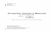 Propeller Owner's Manual - Hartzell Propeller · the design and manufacture of a propeller, history has revealed rare instances of failures, particularly of the ... "Spinner Dome
