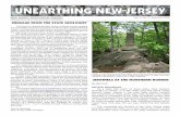 UNEARTHING NEW JERSEY - NJDEP - New Jersey Geological …Delaware Rivers and comprise our northern border with New York. EARLY SURVEY The New Jersey-New York land boundary featured