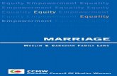 MUSLIM & CANADIAN AMILY AWSccmw.com/wp-content/uploads/2014/04/Marriage.pdf · 2014-04-21 · to family law in Canada. These booklets provide comparative information about Canadian