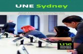 UNE Sydney - times.nsw.edu.au UNE Sydney is located at 211 Church Street, Parramatta, Sydney, a quick