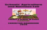 Schools’ Agriculture and Nutrition Fairagfair.org/documents/FairHandbook20web.pdf · Dioramas, Poetry, Acrostic Poem, Essays, Short Stories, Graphic Design, Models, Dry Bean & Seed