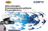 Strategic Communication Practices · officers to the nation’s streets, enhance crime fighting technology, support crime prevention initiatives, and provide training and technical