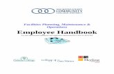 Facilities Planning, Maintenance & Operations Employee Handbook SMCCCD FPO Employee Hand… · employees in the Facilities Planning, Maintenance & Operations (FPO) Department. Our