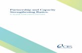 Partnership and Capacity Strengthening Basics · 2019-12-18 · ii / CRS PARTNERSHIP AND CAPACITY STRENGTHENING BASICS TRAINING GUIDE Acknowledgements All the sessions included in