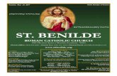 ORDINARY FAMILIES EXTRAORDINARY FAITH ST. BENILDE · 5/21/2017  · St. Benilde Catholic Church Volume 35 Issue 21 Parish Motto—Building the Kingdom of God ... Visiting Elizabeth,
