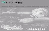 IFAM ANNUAL REPORT 2014/2015 FRAUNHOFER INSTITUTE FOR ... · The Fraunhofer Institute for Manufacturing Technology and Advanced Materials IFAM was founded in 1968 as a work group