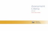 Assessment Criteria for BC Credit Unions€¦ · profile of each credit union. Supervisors must use sound and informed judgement in applying the criteria to the unique circumstances