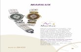 Marilux - Hong Kong Watch & Clock Fairhkwatchfair.hktdc.com/pdf/2011/bng/Marilux.pdf · reasonable price levels, Marilux aims to make miracles and to lead the fashion trend in watches