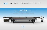 HP Latex R2000 Printer Series · Does the HP Latex R2000 Printer do double-sided block out printing or DSDN (double-sided day and night) applications? Can existing media profiles