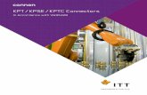 KPT / KPSE / KPTC Connectors · ITT is a diversified leading manufacturer of highly engineered critical components and customized technology solutions for the energy, transportation