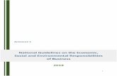 National Guidelines on the Economic, and Environmental ... · Economic, Environment and Social Responsibilities of Business (Guidelines). The IICA, subsequent to detailed discussions
