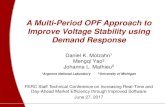 A Multi-Period OPF Approach to Improve Voltage Stability ......Voltage Stability Introduction Power Voltage • Distance to the “nose point” of the PV curve ‒ Often computed