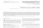Treatmentofsevereactinicrectitis - SciELO · In conclusion, proctosigmoidectomy including the mucosa ofthe anal canal and reconstruction ofintestinal transit with a peranal coloanal