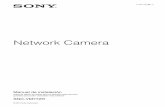 Network Camera - Sony€¦ · Instalación de la cámara (si utiliza un cable LAN disponible en comercios) ..... 10 Instalación de la cámara (si utiliza el orificio de ... conectado