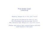 First-Order Logic Inference - Donald Bren School of ...rickl/courses/cs-171/2012... · First-Order Logic Inference Reading: Chapter 8, 9.1-9.2, 9.5.1-9.5.5 ... FOL Inference read: