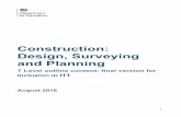 Construction: Design, Surveying and Planningresearchonline.rca.ac.uk/3691/1/Construction Outline Content Final 1… · of Works (DPoW), Employer’s Information Requirements (EIR),