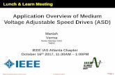 Application Overview of Medium Voltage Adjustable Speed ...ewh.ieee.org/.../2017-10-16_ApplicationOverviewofMediumVoltageASD.pdfApplication Overview of Medium Voltage Adjustable Speed