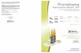 PRECAUTIONS - Drug Promethazine · Promethazine hydrochloride is a phenothiazine derivative which possesses antihistaminic, sedative, antimotion-sickness, antiemetic, and anticholinergic