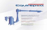 Ejectors and Vacuum Pumps - Equirepsa...Bombas de Vacío de Anillo Líquido 6 • Robustez y simplicidad Las bombas de anillo líquido se utilizan para lograr un nivel de vacío de
