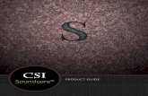 PRODUCT GUIDE Soundcore - CSI Wall Panels · CSI SOUNDCORE® Congregate, collaborate, and be heard. ... The safe and clean material allows patrons to enjoy a personal conversation