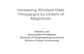 Increasing Wireless Data Throughput by Orders of …dchlee/MyPapers/FOSSIL+.pdfIncreasing Wireless Data Throughput by Orders of Magnitude Daniel Lee Associate Professor School of Engineering