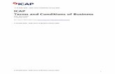 © TP ICAP 2019 – ICAP Terms of Business January 2019 ... 3.1 The ICAP Providers are members of the TP ICAP group, the ultimate holding company of which is TP ICAP plc, and each