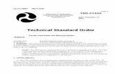 Technical Standard Order - SKYbrary · in RTCA, Inc. Document No. RTCA/DO-160D, “Environmental Conditions and Test Procedures for Airborne Equipment,” Change 4,dated July 29,