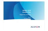 Alstom Grid Analyst Day · 7 Orders mix shifting towards more HVDC and Smart Grid Loose Products Turnkey & Service HVDC & FACTS Smart Grid (c) 1.3 1.4 1.4 10/11 (a) 11/12 12/13 (b)