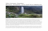 The Greater Sundas - Mammal Watching Greater Sunda… · The Greater Sundas: Borneo, Sumatra, Java and West Malaysia Cibeureum Waterfall, Gede-Pangrango National Park Background: