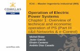 Operation of electric Power Systems Chapter 0: Course ... · Operation of Electric Power Systems ICAI –Master en Ingeniería Industrial (MII) Chapter 1: Overview of technical and