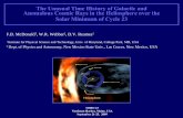 The Unusual Time History of Galactic and Anomalous Cosmic ... · The Unusual Time History of Galactic and Anomalous Cosmic Rays in the Heliosphere over the Solar Minimum of Cycle