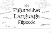 My Figurative Language ... Figurative Language Flipbook By_____ 2 Simile A simile is a comparison of